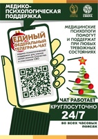 Чат медицинской психологической помощи участникам СВО и их семьям